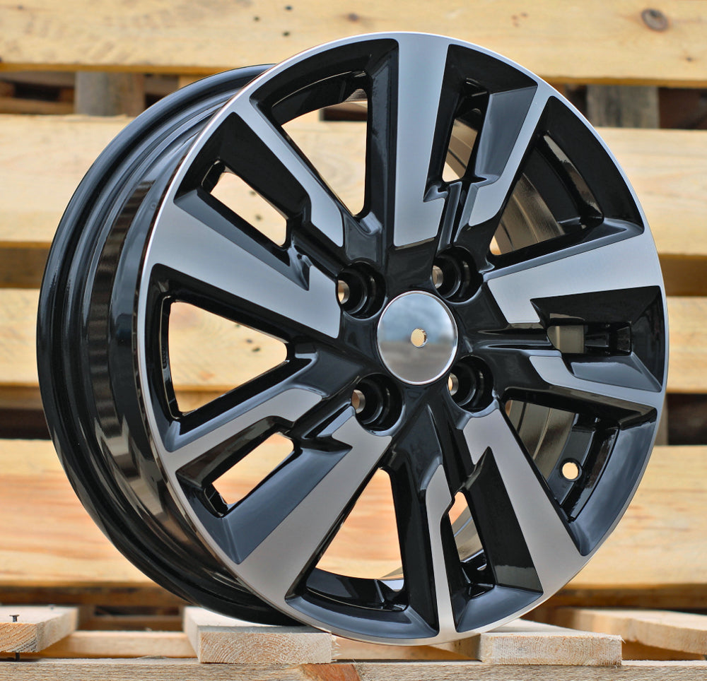 Alu kola pro Racing Line B1809 5.5x14 4x100 ET45 60.1 Black Polished