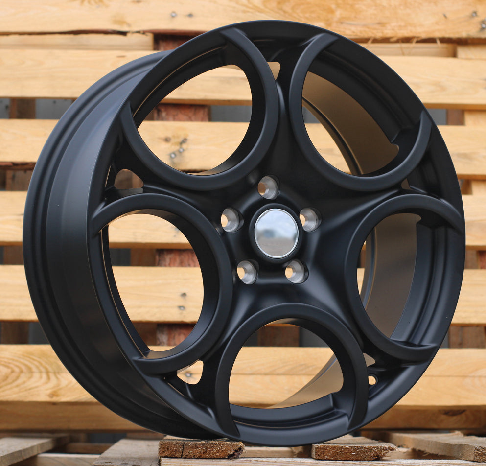 Alu kola pro Alfa Romeo L1432 7.5x17 5x110 ET41 Black Half Matt