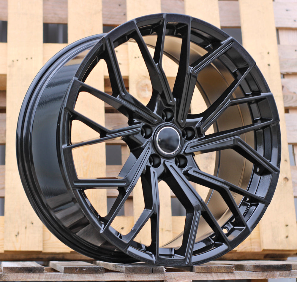 Alu kola pro Audi FA760 9x20 5x112 ET30 66.6 Gloss Black