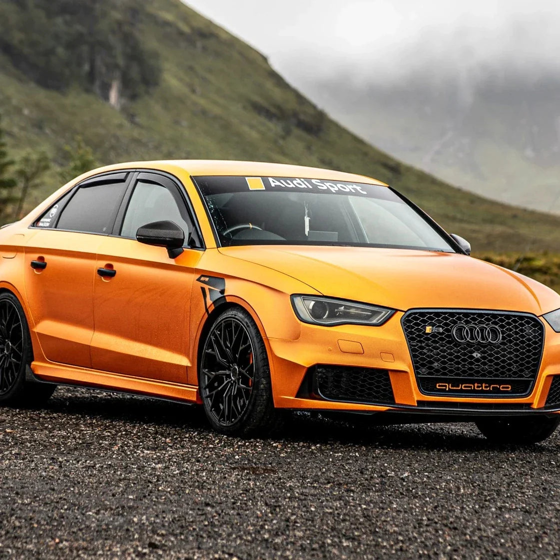 Alu kola Audi A3 S3 RS3 Concaver CVR1 Double Tinted Black