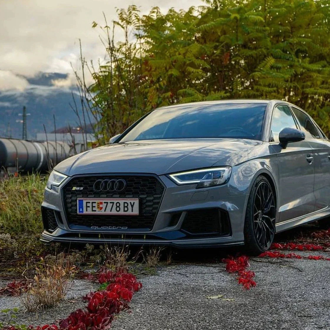 Alu kola Audi A3 S3 RS3 Concaver CVR1 Double Tinted Black