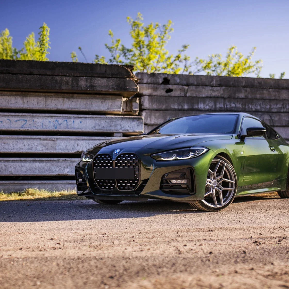 Alu kola BMW 4 M4 Concaver CVR5 Brushed Titanium