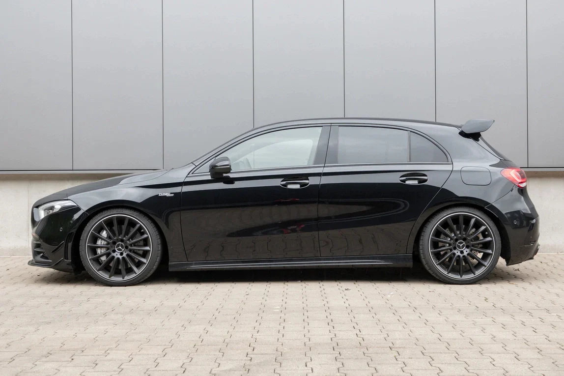 Alu kola pro Mercedes B1048 9.5x19 5x112 ET36 66.6 Black & Polished Lip | Wheelsup.cz