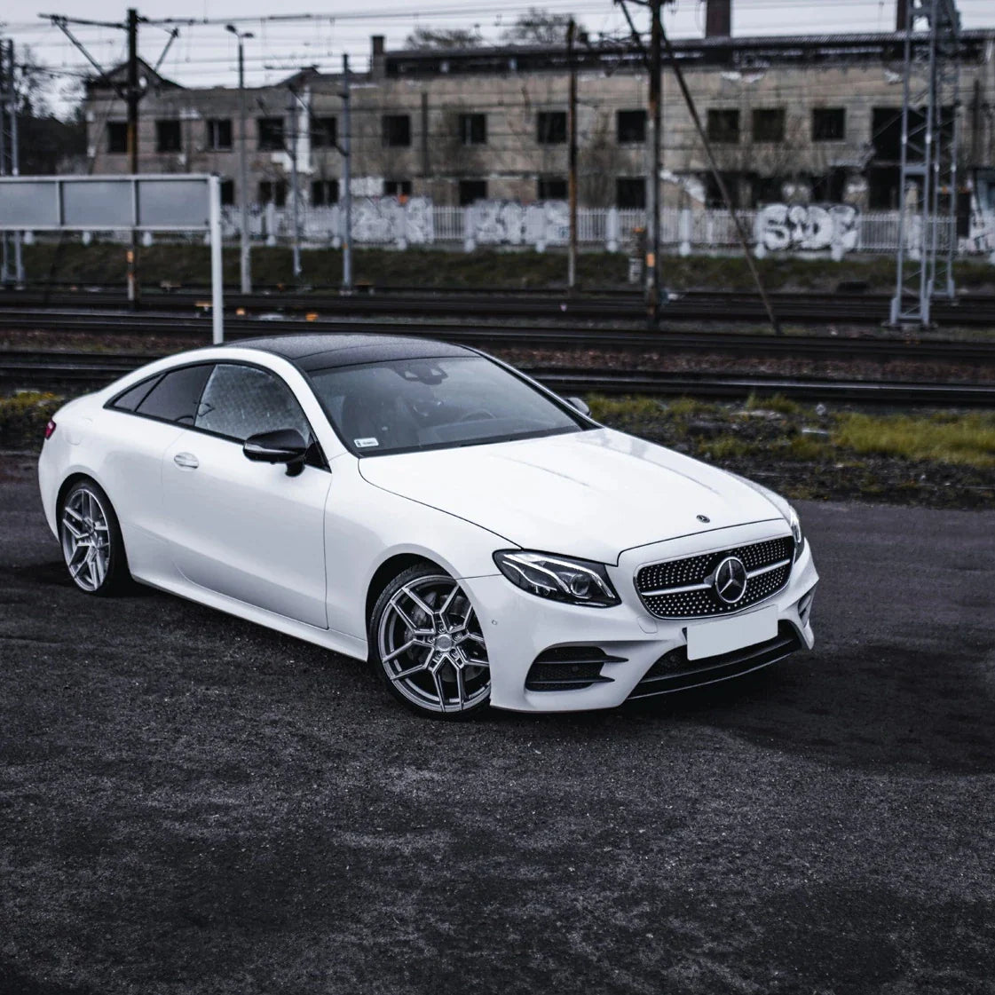 Alu kola Mercedes Benz E Class E63 Concaver CVR5 Brushed Titanium