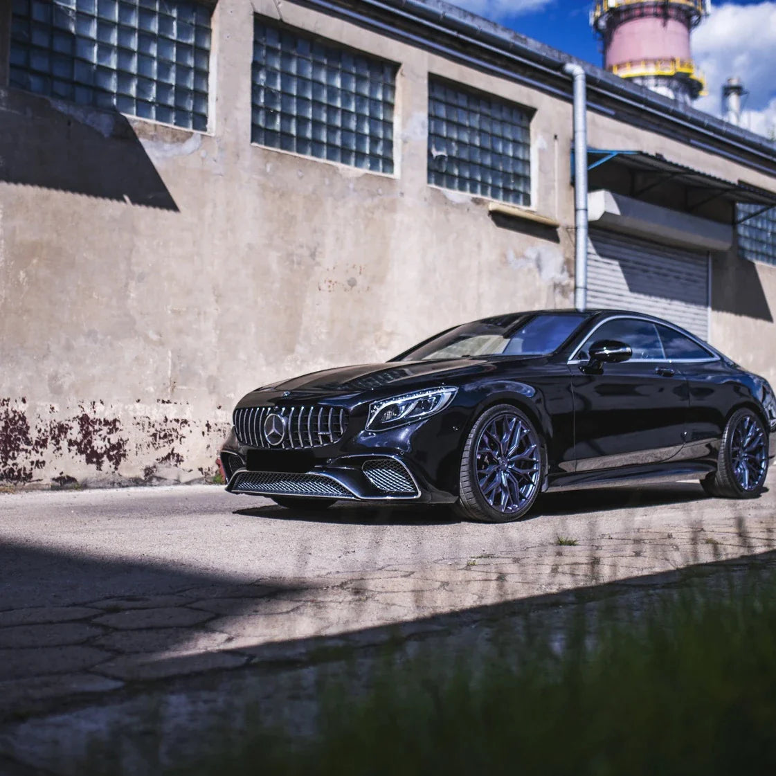 Alu kola Mercedes Benz S Class S63 Concaver CVR1 Matt Blue Purple Chameleon