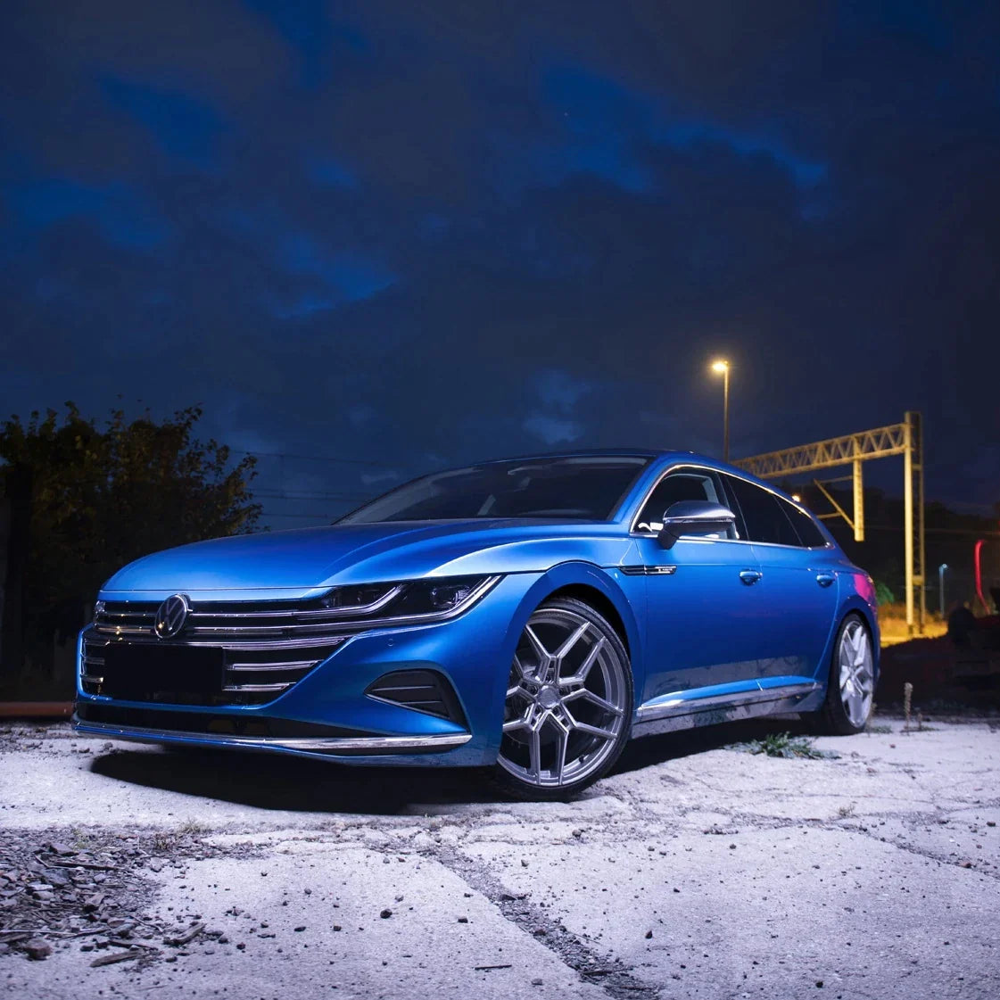 Alu kola Volkswagen Arteon Concaver CVR5 Brushed Titanium