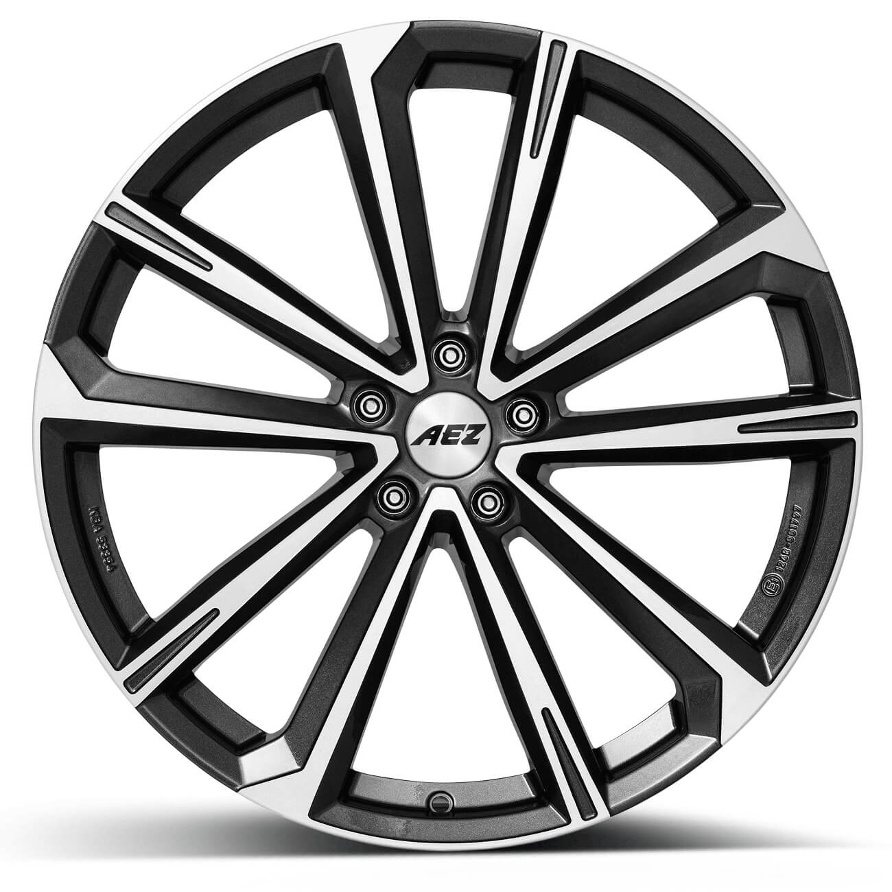 Alu kola AEZ Aruba 8.5x21 5x112 ET39 dark