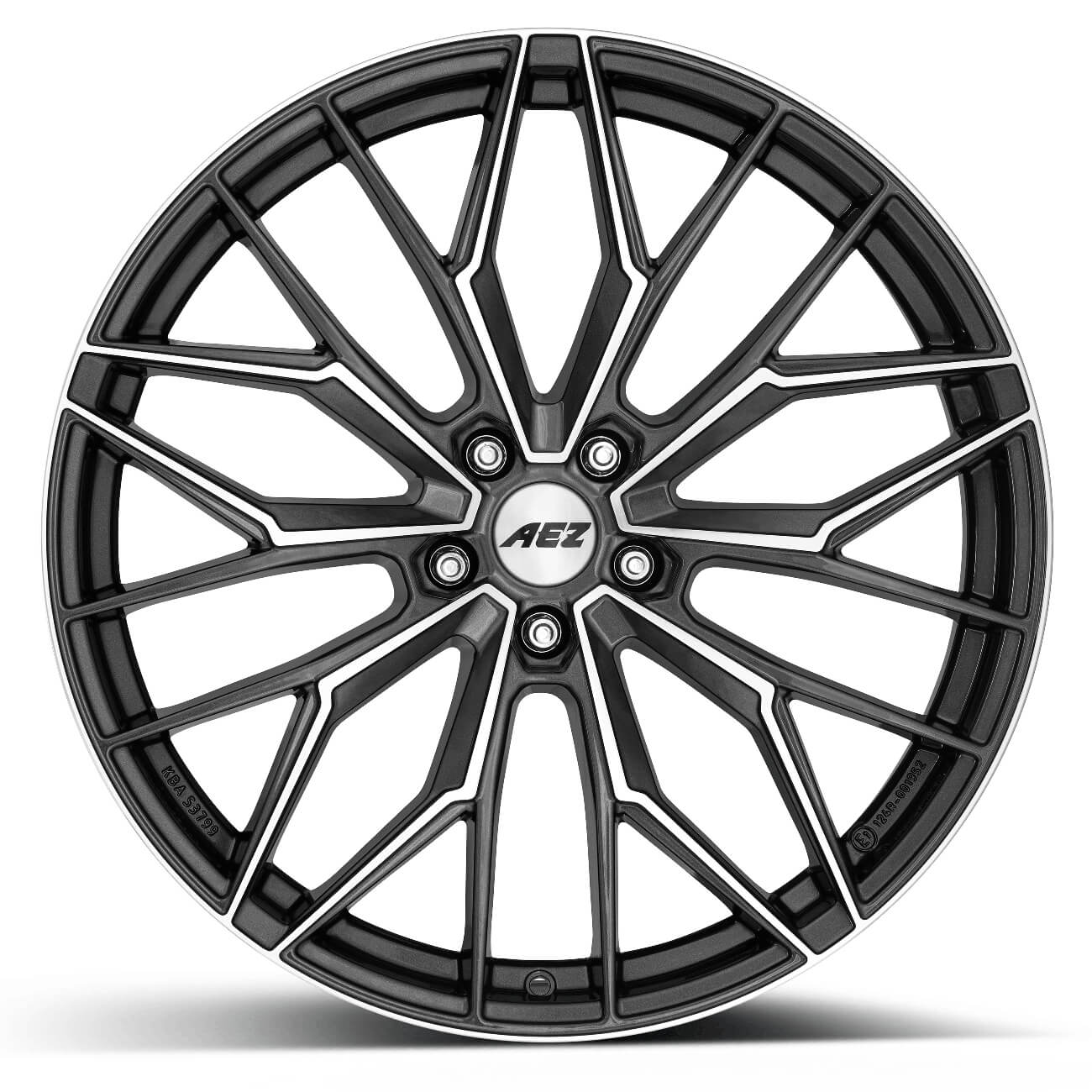 Alu kola AEZ Porto 8x18 5x108 ET45 dark