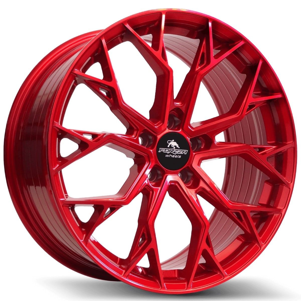 Alu kola Forzza Titan 8,5x19 5x114,3 ET42 73,1 Candy Red