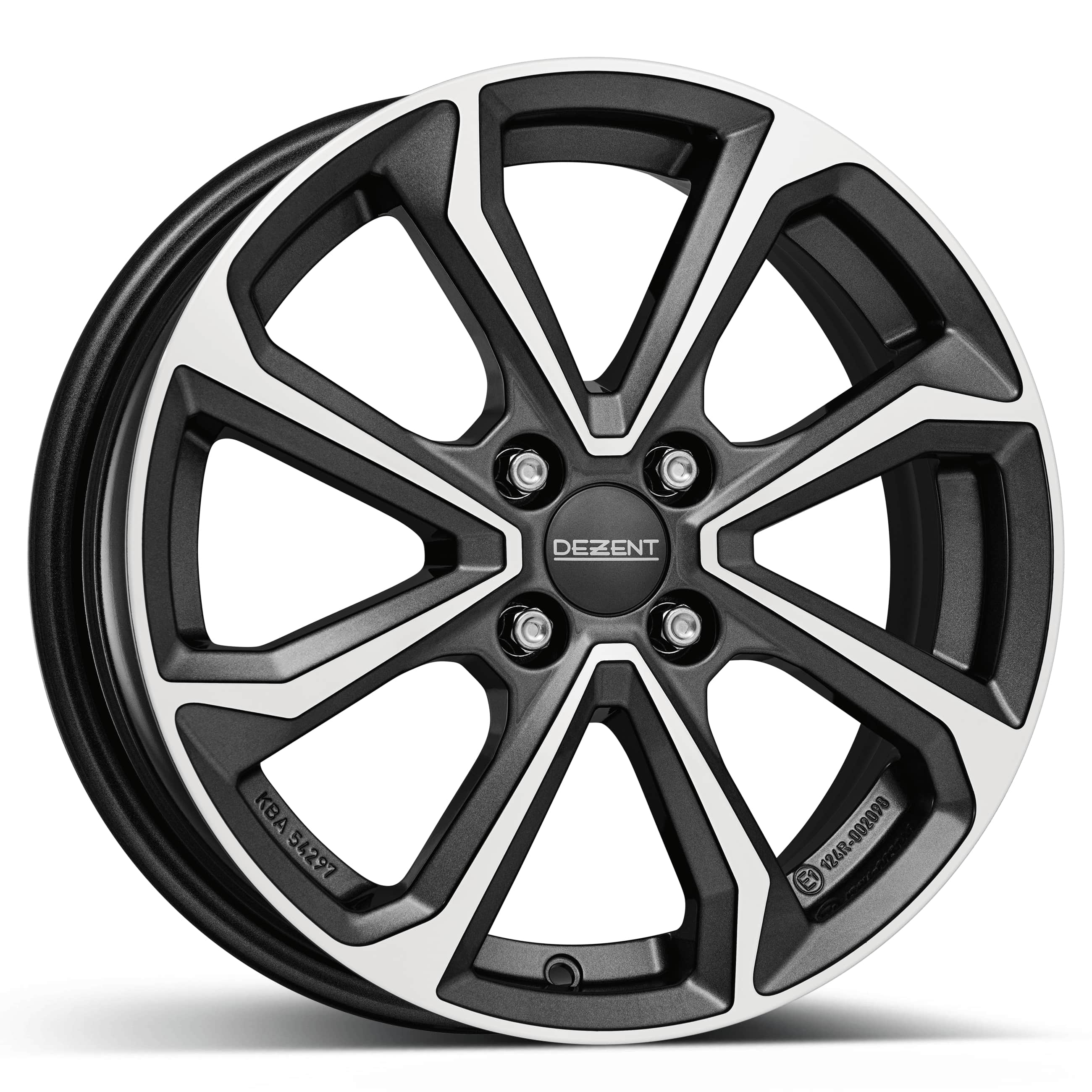 Alu kola DEZENT KT 6x16 4x100 ET49 dark-Alu kola-WheelsUp