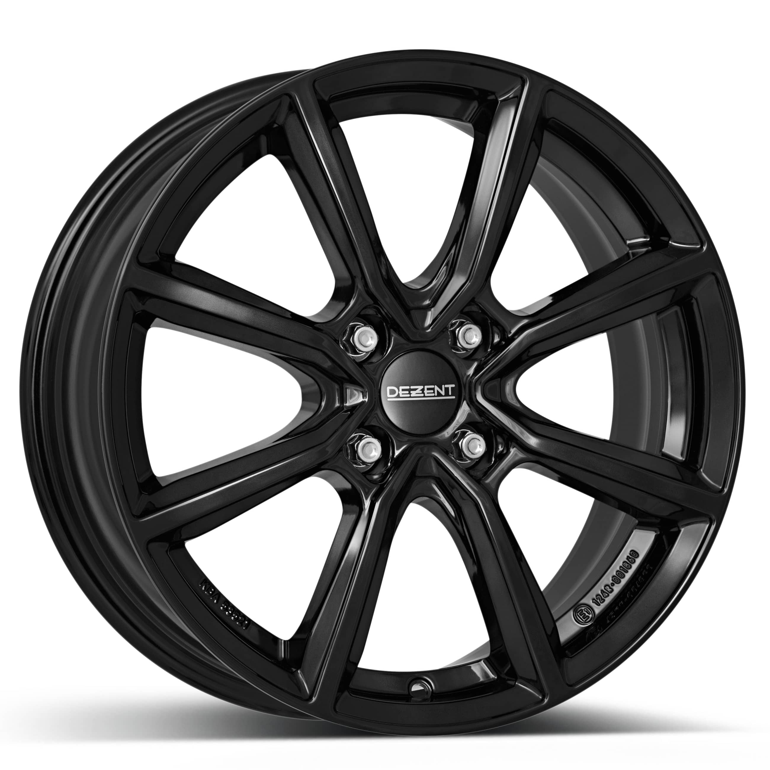 Alu kola DEZENT TN 6x15 4x108 ET45 black-Alu kola-WheelsUp