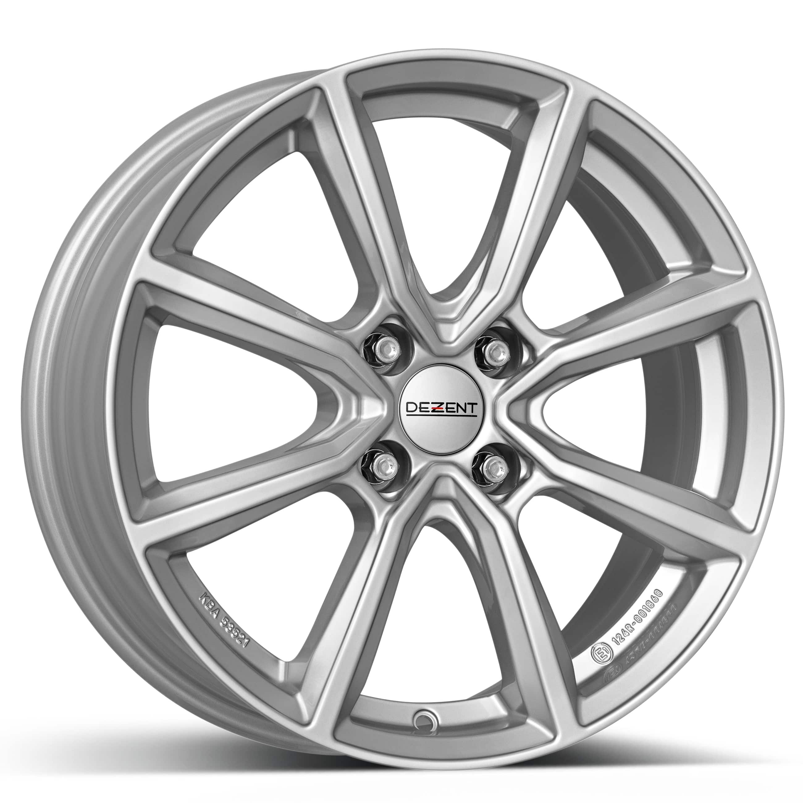 Alu kola DEZENT TN 7x17 4x100 ET37 silver-Alu kola-WheelsUp