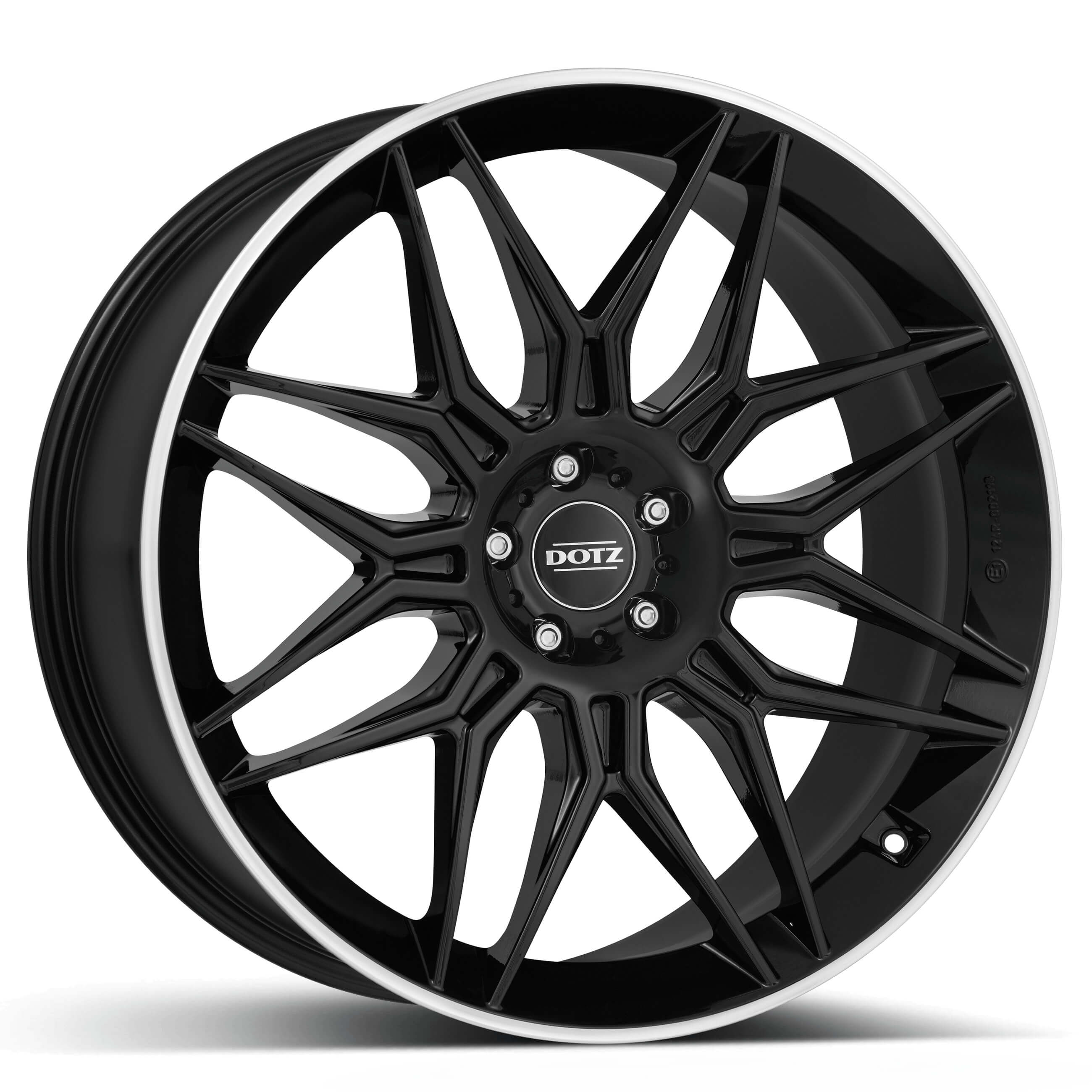 Alu kola DOTZ LongBeach 9.5x21 5x114.3 ET40 dark