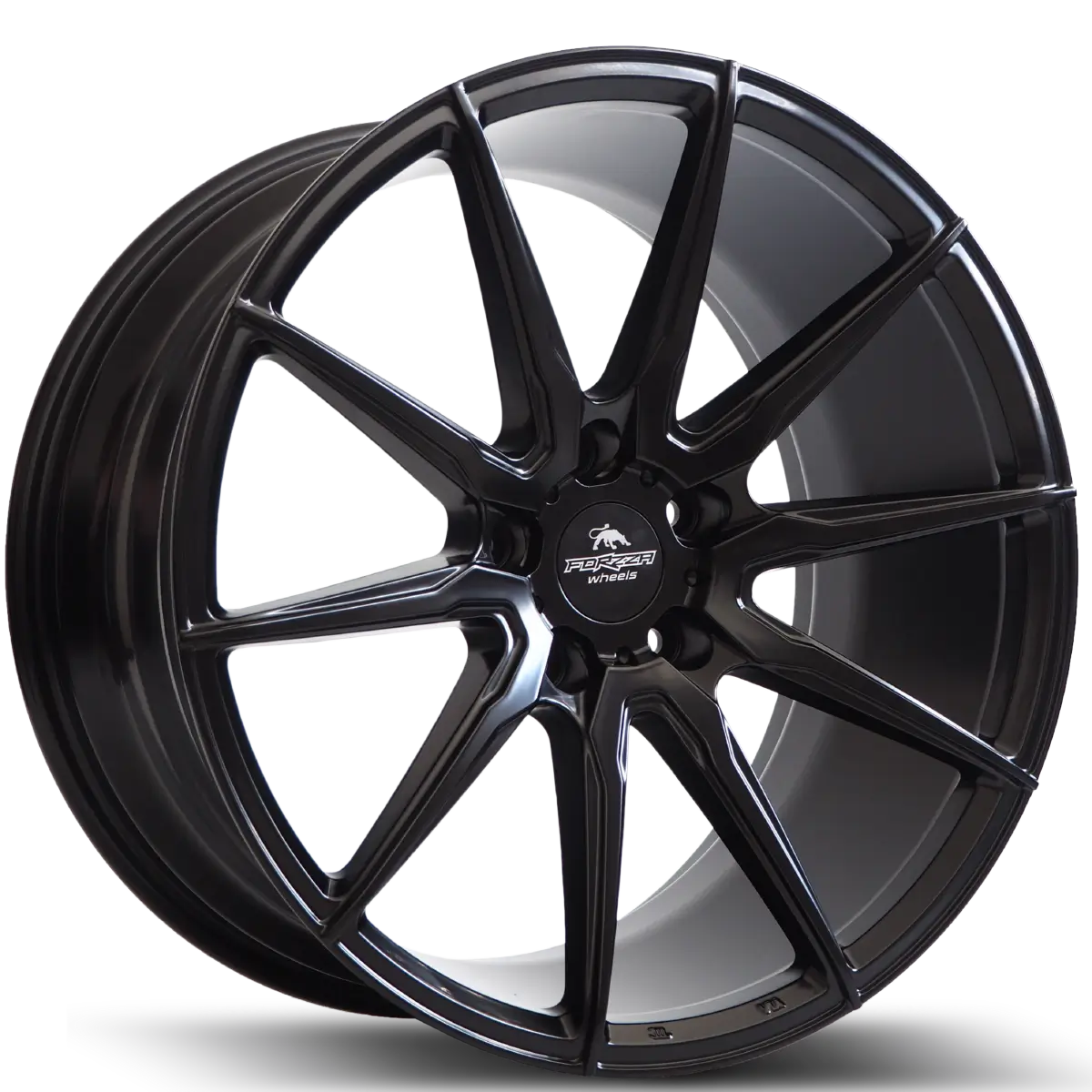 Alu kola Forzza City 9,5x19 5x120 ET38 72,56 Satin Black-Alu kola-WheelsUp