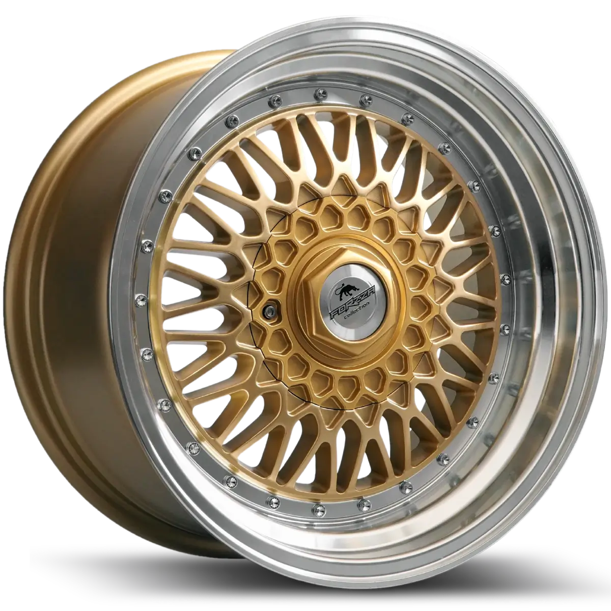 Alu kola Forzza Malm 8x15 4x100/108 ET20 74,1 Gold/lm-Alu kola-WheelsUp