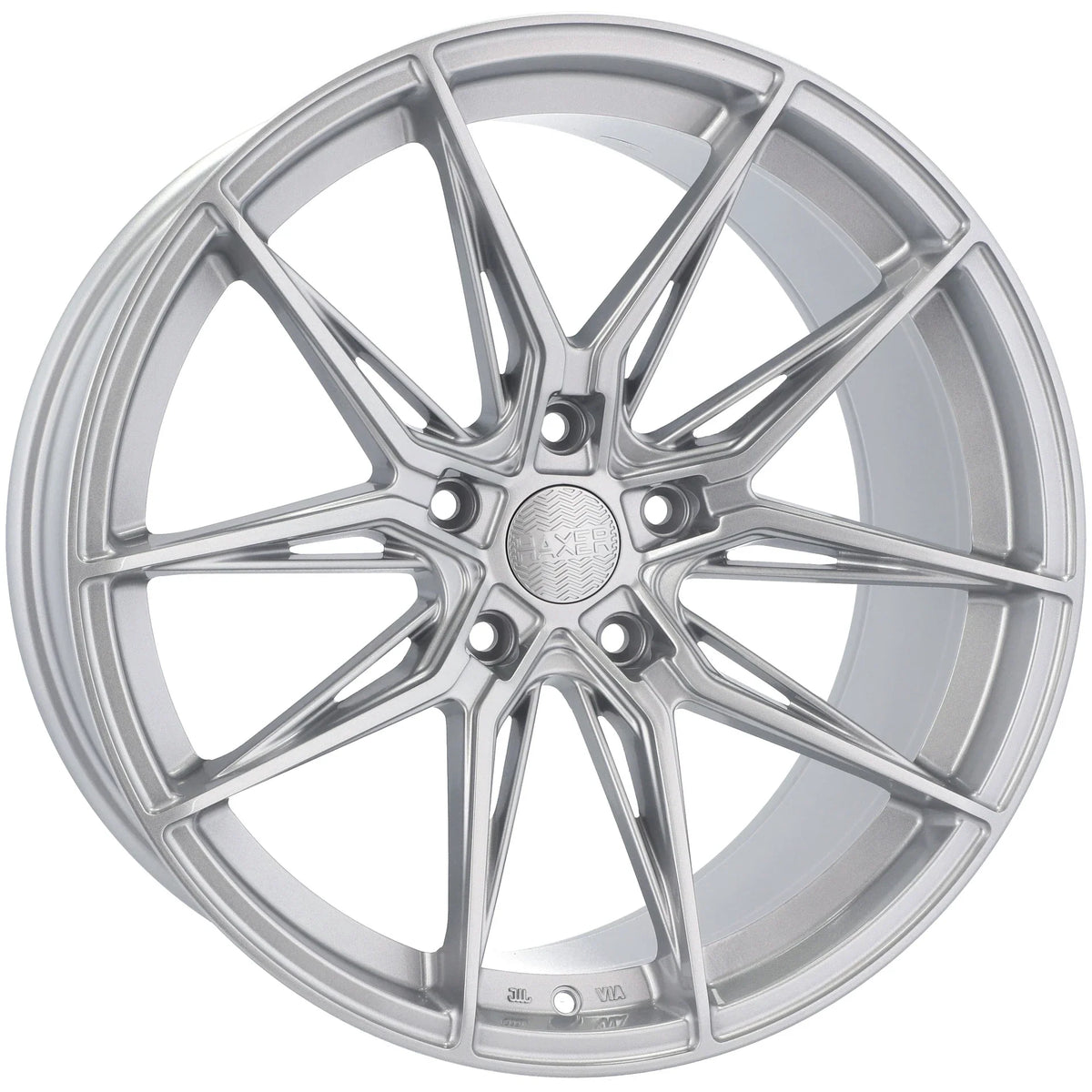Alu kola HAXER HX036 8.5x19 5x112 ET25 66.6 stříbrná – detail 1
