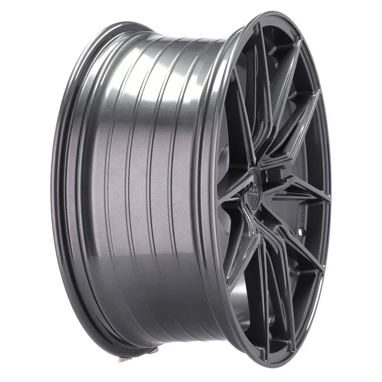 Alu kola HAXER HX036 8x18 5x112 ET40 66.6 šedá – detail 1