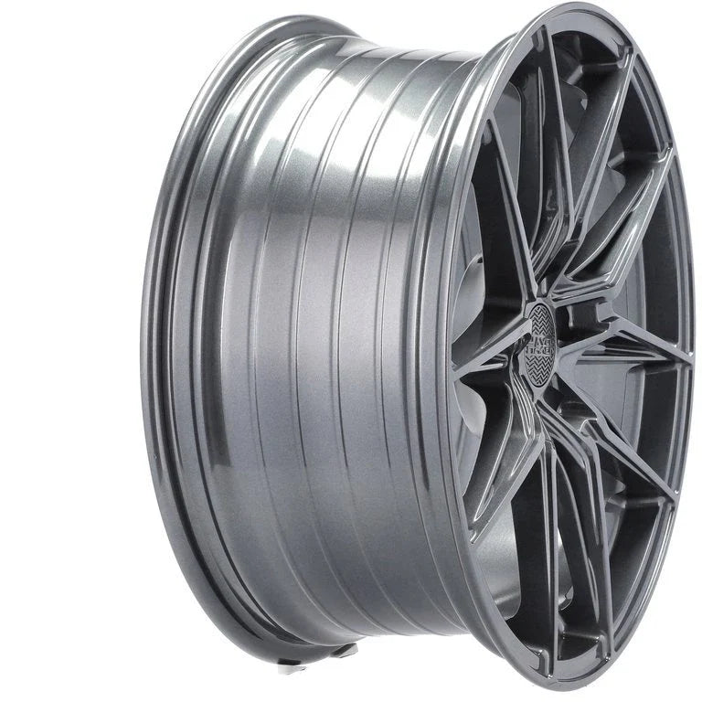 Alu kola HAXER HX036 8x18 5x112 ET40 66.6 šedá – detail 3