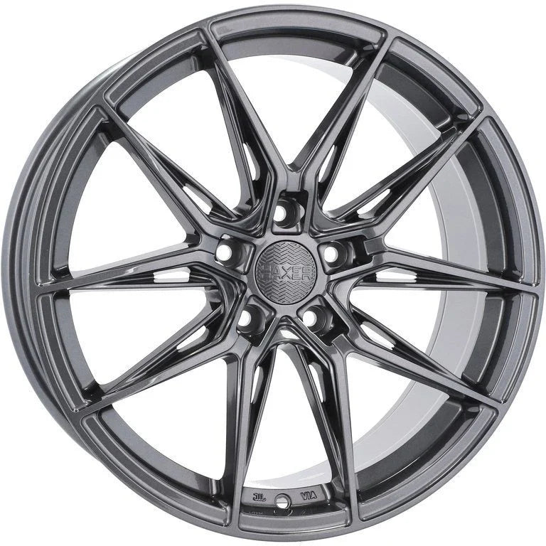 Alu kola HAXER HX036 8x18 5x112 ET40 66.6 šedá – detail 5