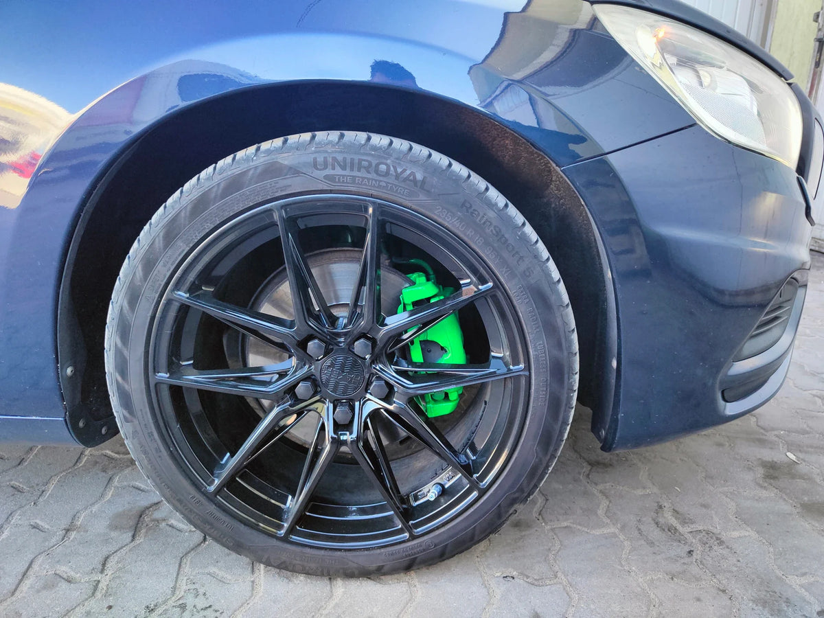 Alu kola HAXER HX036 9x18 5x112 ET40 66.6 černá – na voze 3