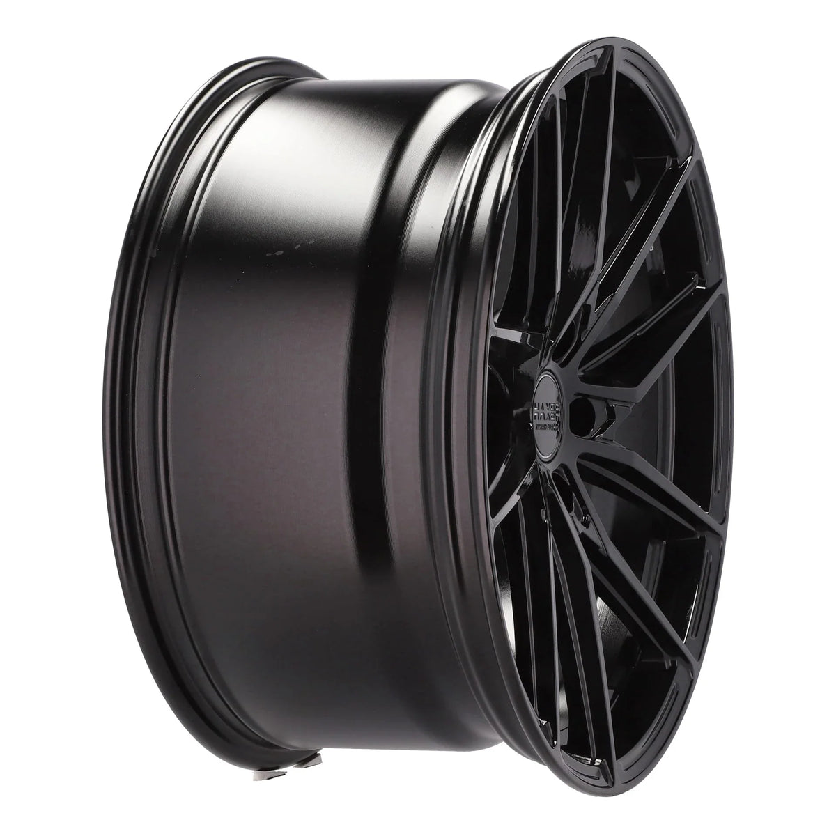 Alu kola HAXER HX08F 8x18 5x112 ET40 66.6 černá – detail 4