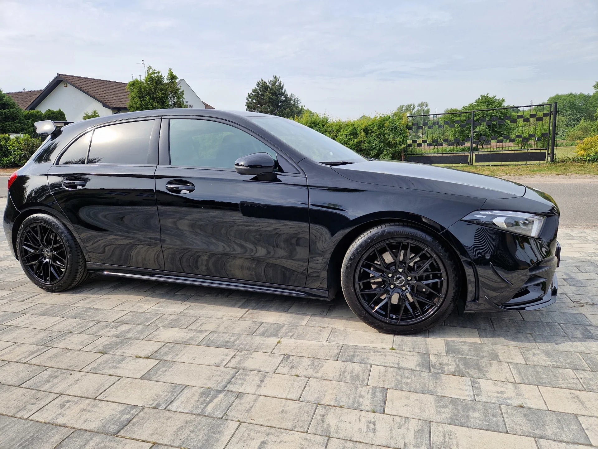 Alu kola HAXER HX035 7.5x17 5x112 ET40 Black | Wheelsup.cz