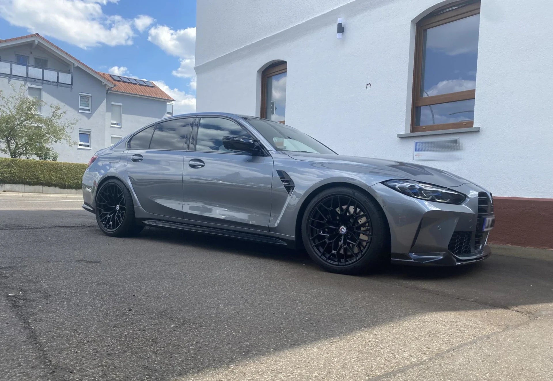 Alu kola pro BMW I0384 9.5x19 5x120 ET38 72.6 Black Half Matt | Wheelsup.cz