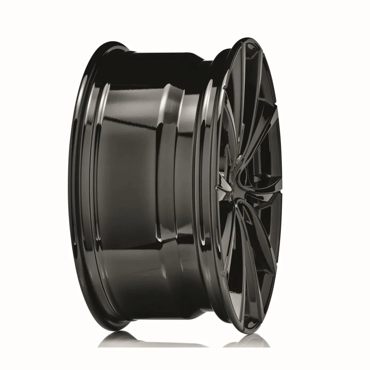 Alu kola MSW 27 7.5x18 5x100 ET35 Gloss Black