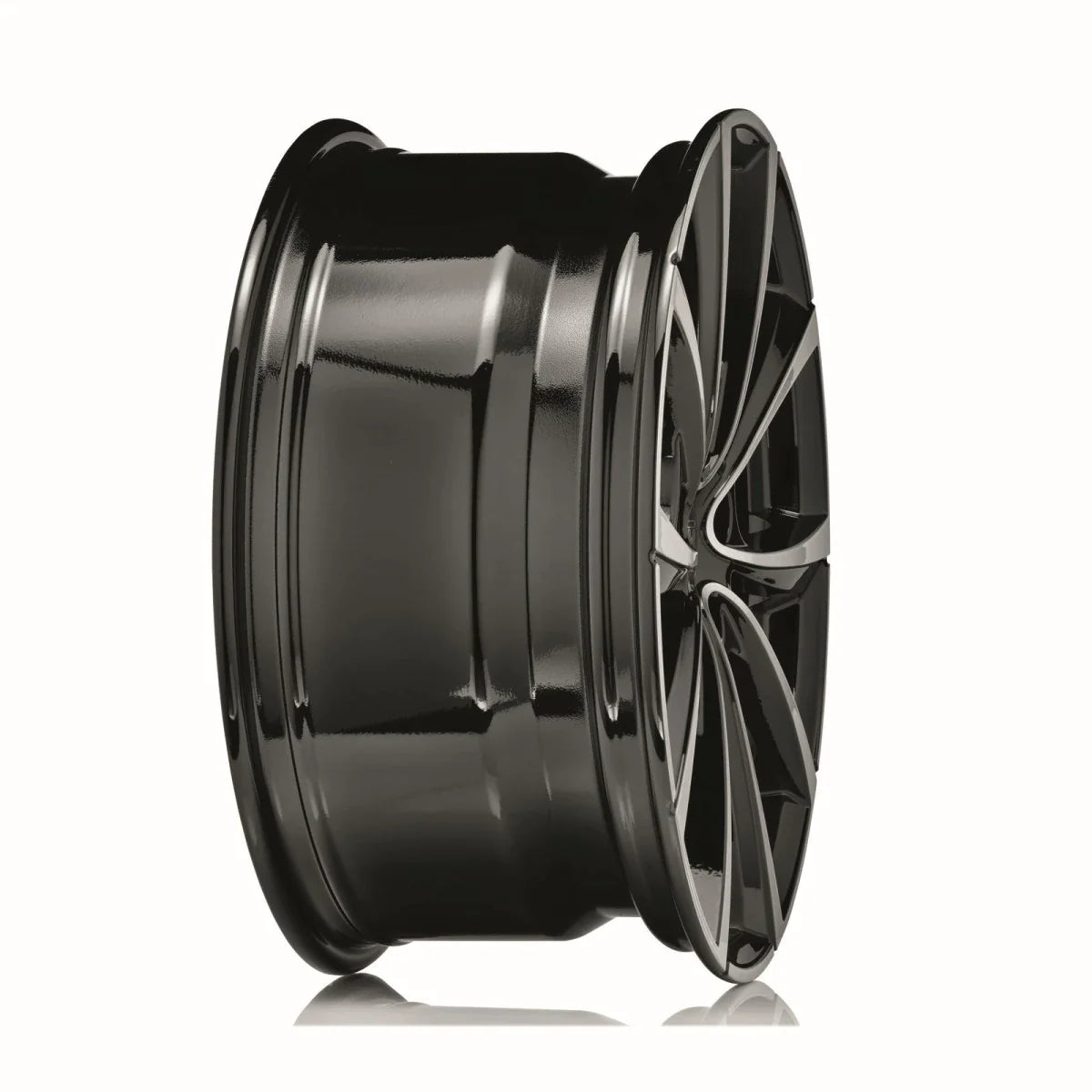 Alu kola MSW 27T 8.5x18 5x114.3 ET40 Gloss Black Full Polished