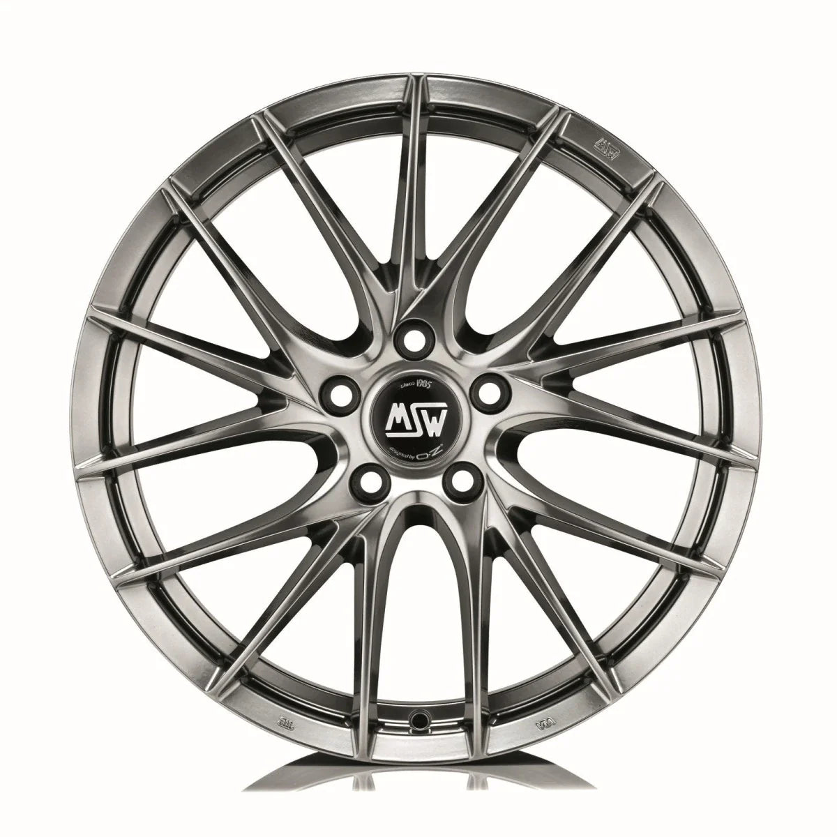 Alu kola MSW 29 8.5x19 5x112 ET43 Hyper Dark