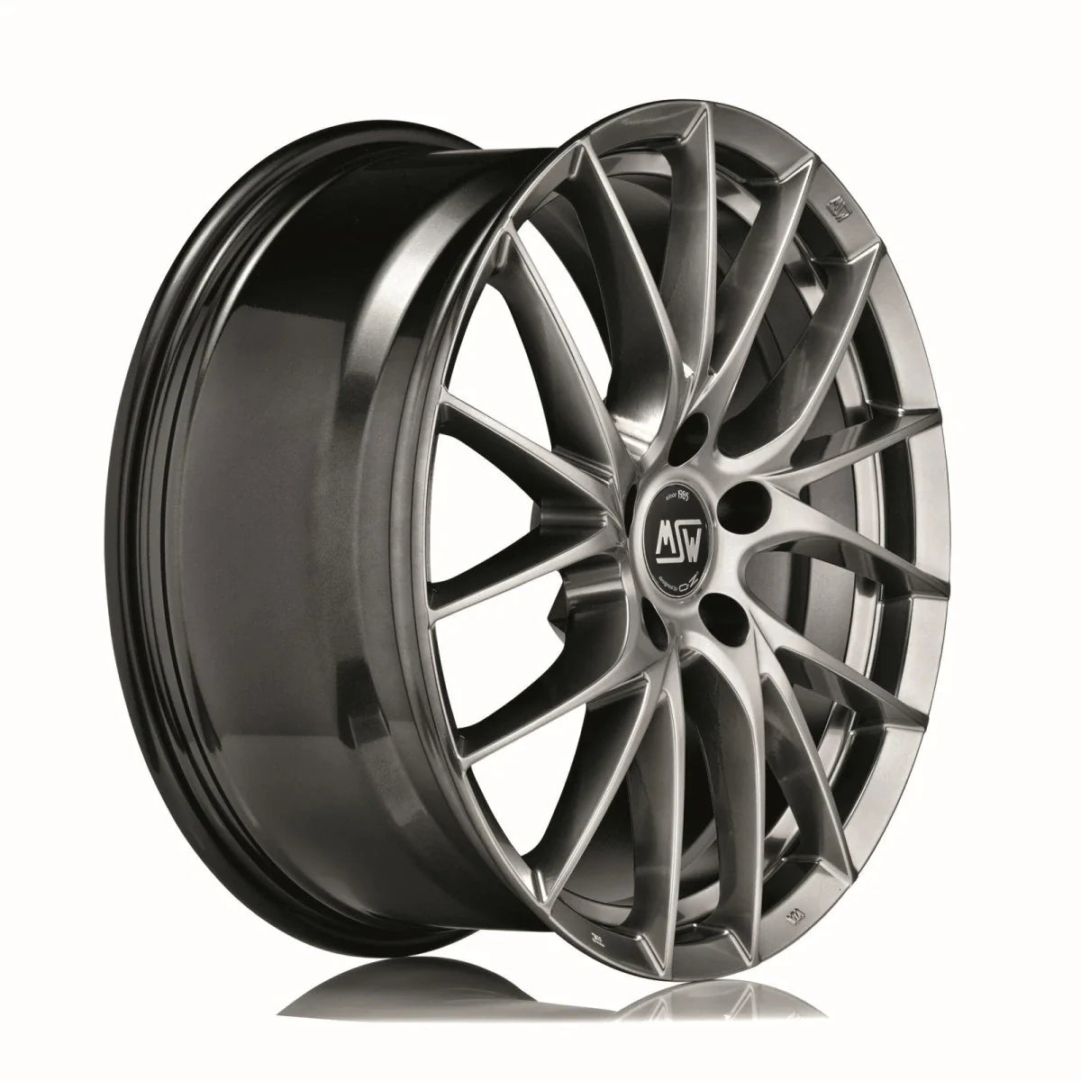 Alu kola MSW 29 8.5x19 5x120 ET29 Hyper Dark