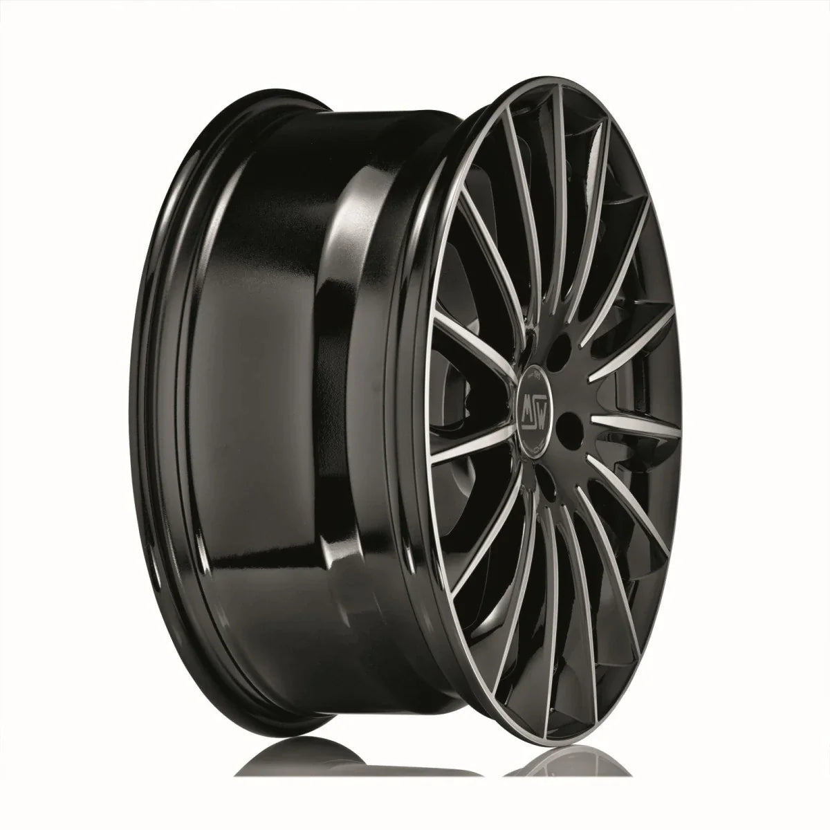 Alu kola MSW 30 8.5x20 5x112 ET20 Gloss Black Full Polished