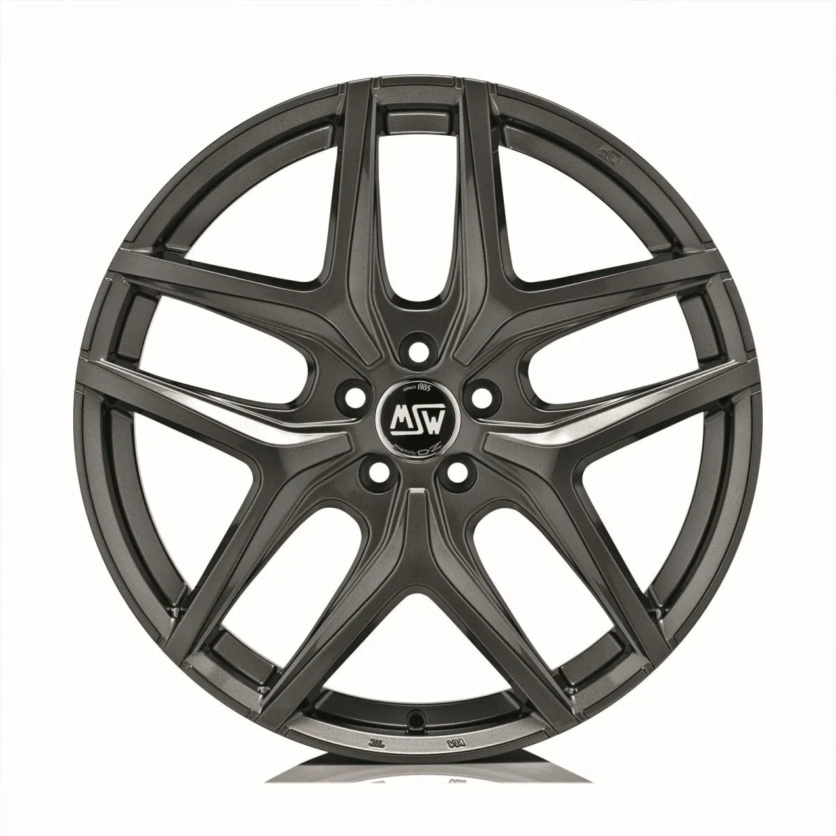 Alu kola MSW 40 7x17 5x108 ET40 Gloss Gun Metal