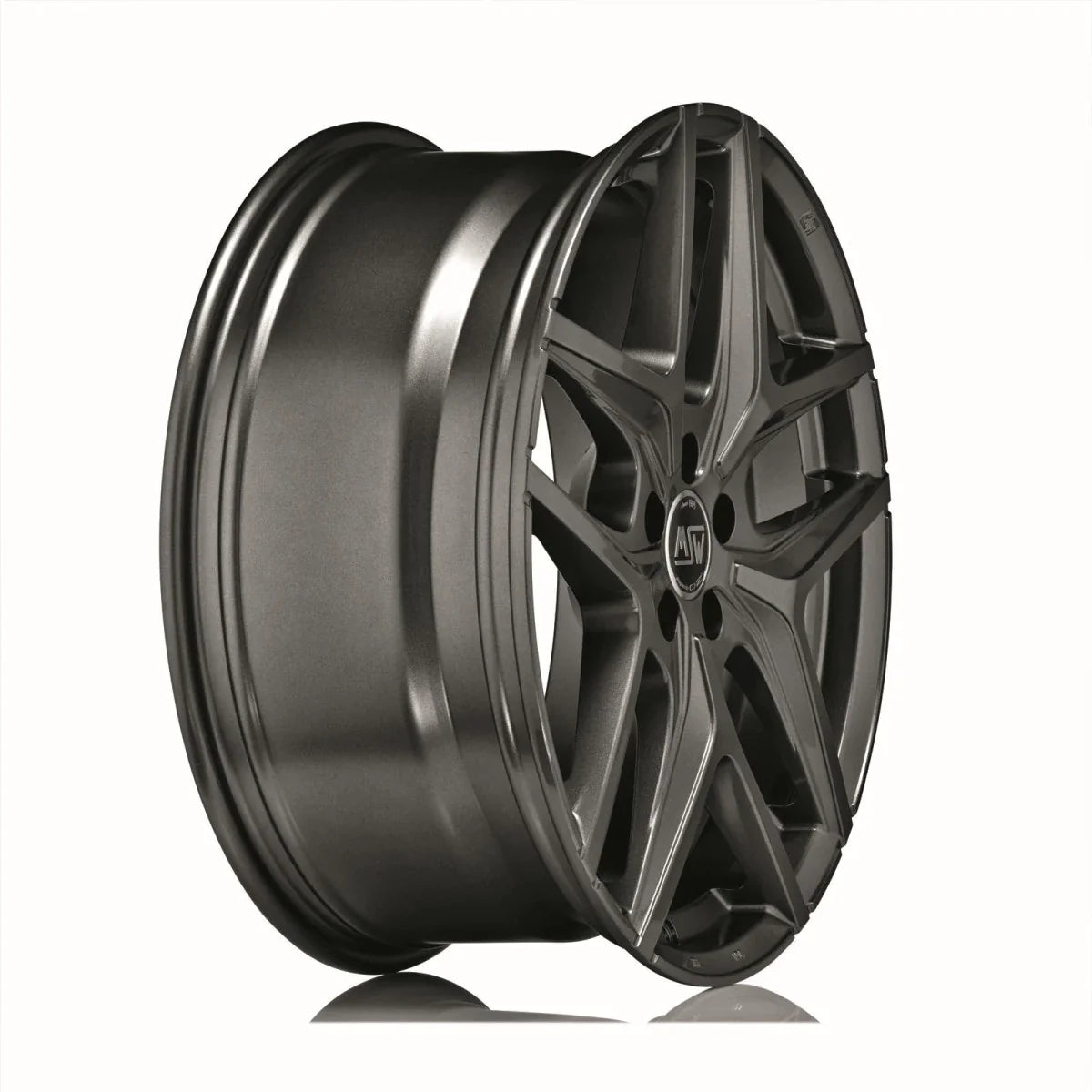 Alu kola MSW 40 8x19 5x112 ET45 Gloss Gun Metal