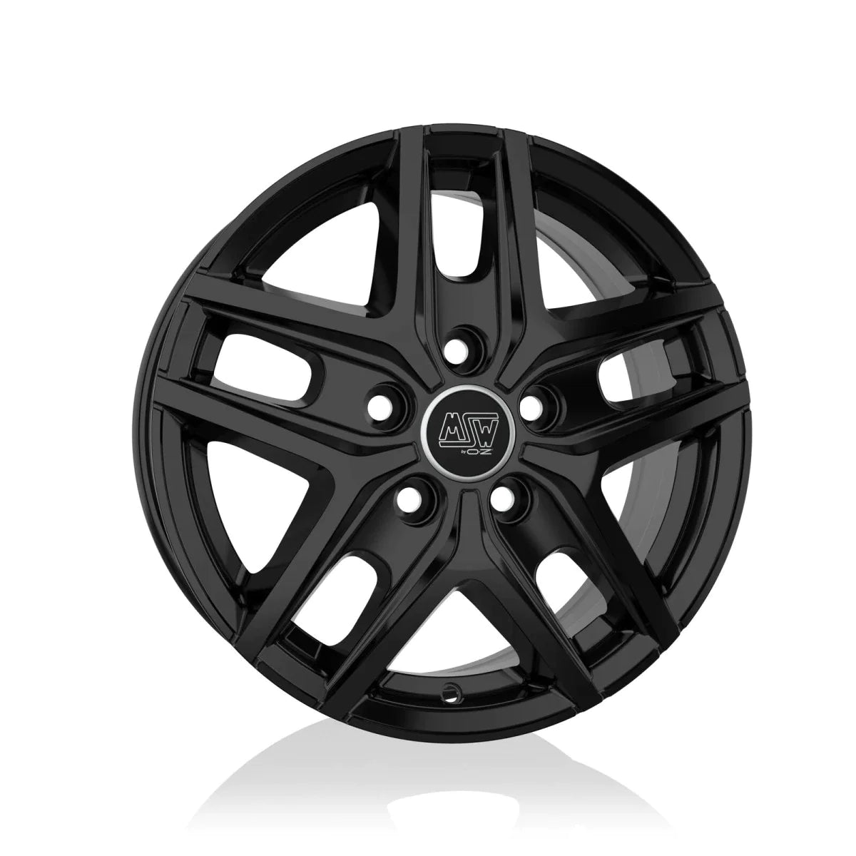 Alu kola MSW 40 VAN 6.5x16 5x130 ET55 Gloss Black