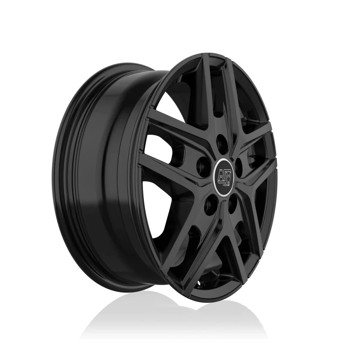 Alu kola MSW 40 VAN 6.5x16 5x114.3 ET44 Gloss Black