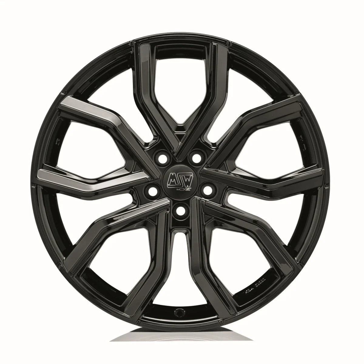 Alu kola MSW 41 7.5x19 5x114.3 ET45 Gloss Black