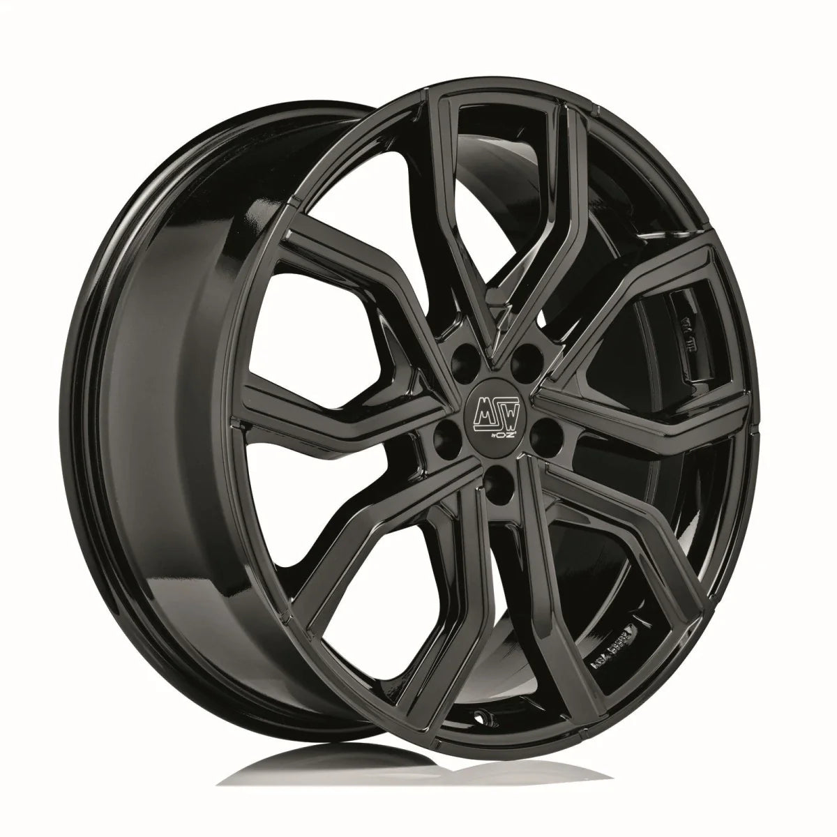 Alu kola MSW 41 7.5x19 5x110 ET40 Gloss Black