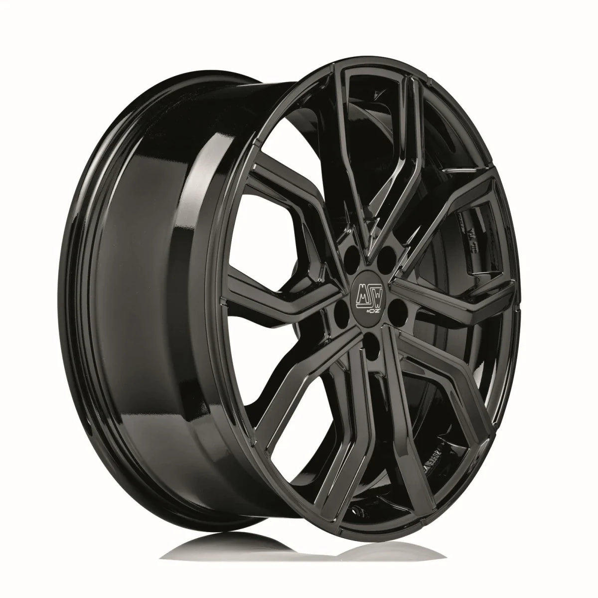 Alu kola MSW 41 7.5x19 5x112 ET32 Gloss Black