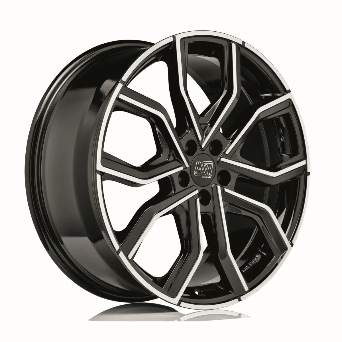 Alu kola MSW 41 8.5x20 5x108 ET45 Gloss Black Full Polished