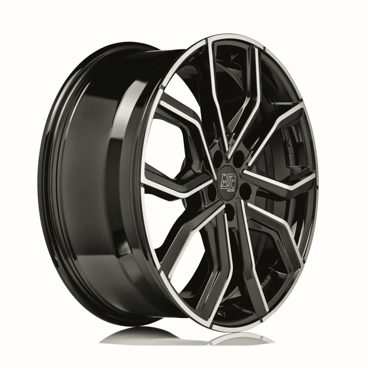 Alu kola MSW 41 8.5x20 5x112 ET45 Gloss Black Full Polished