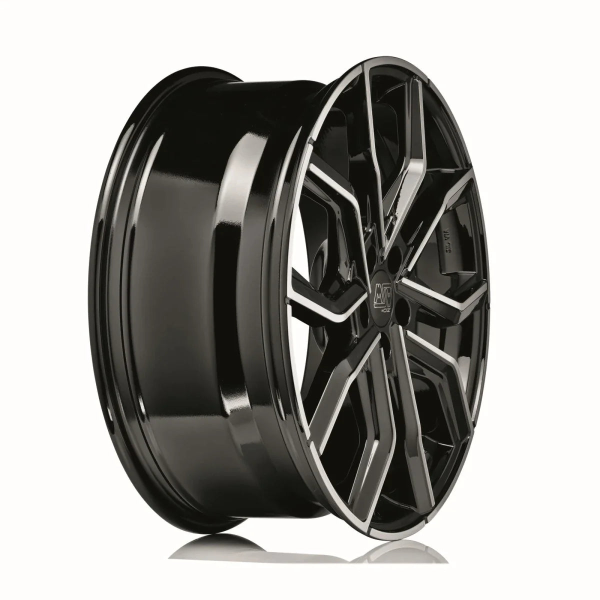 Alu kola MSW 41 7.5x19 5x112 ET42 Gloss Black Full Polished
