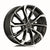 Alu kola MSW 42 8x19 5x110 ET34 Gloss Black Full Polished