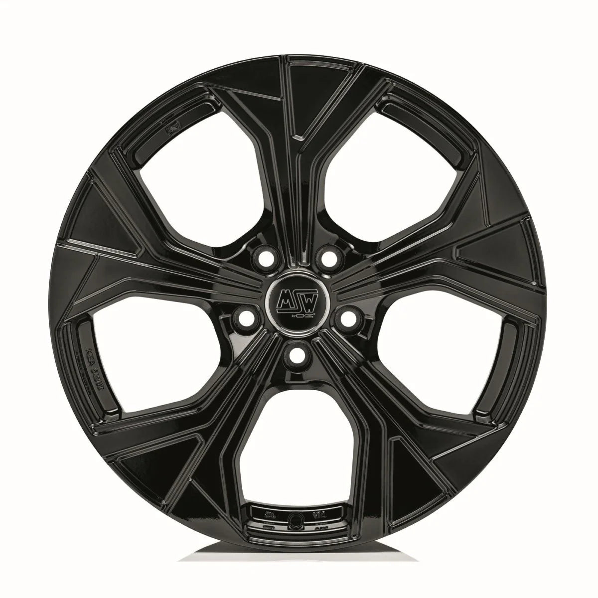 Alu kola MSW 43 8x19 5x108 ET40 Gloss Black