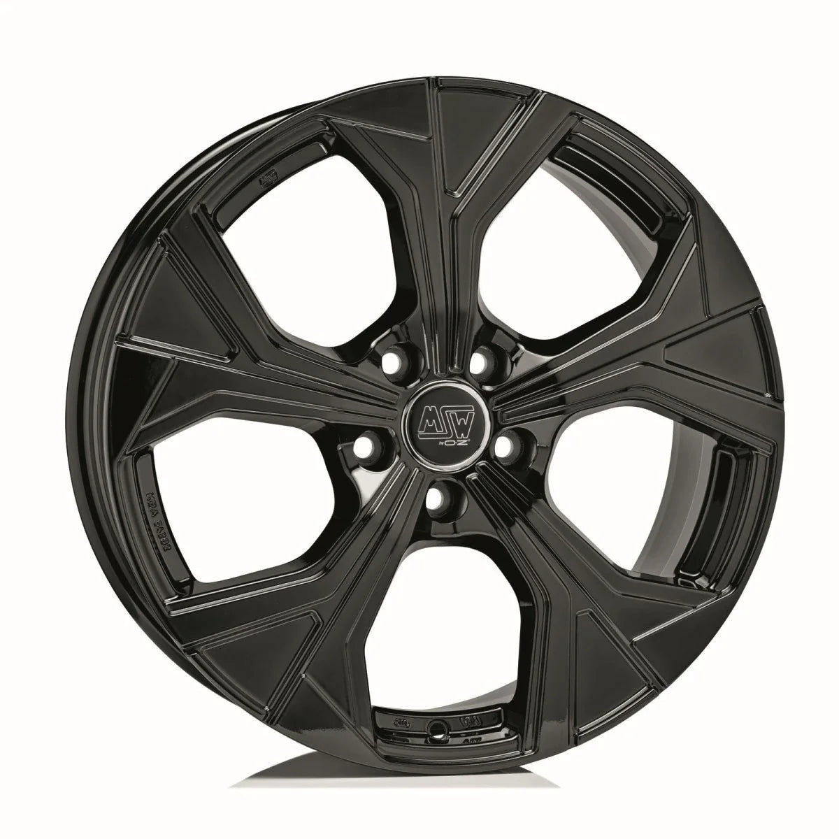 Alu kola MSW 43 8.5x20 5x108 ET45 Gloss Black