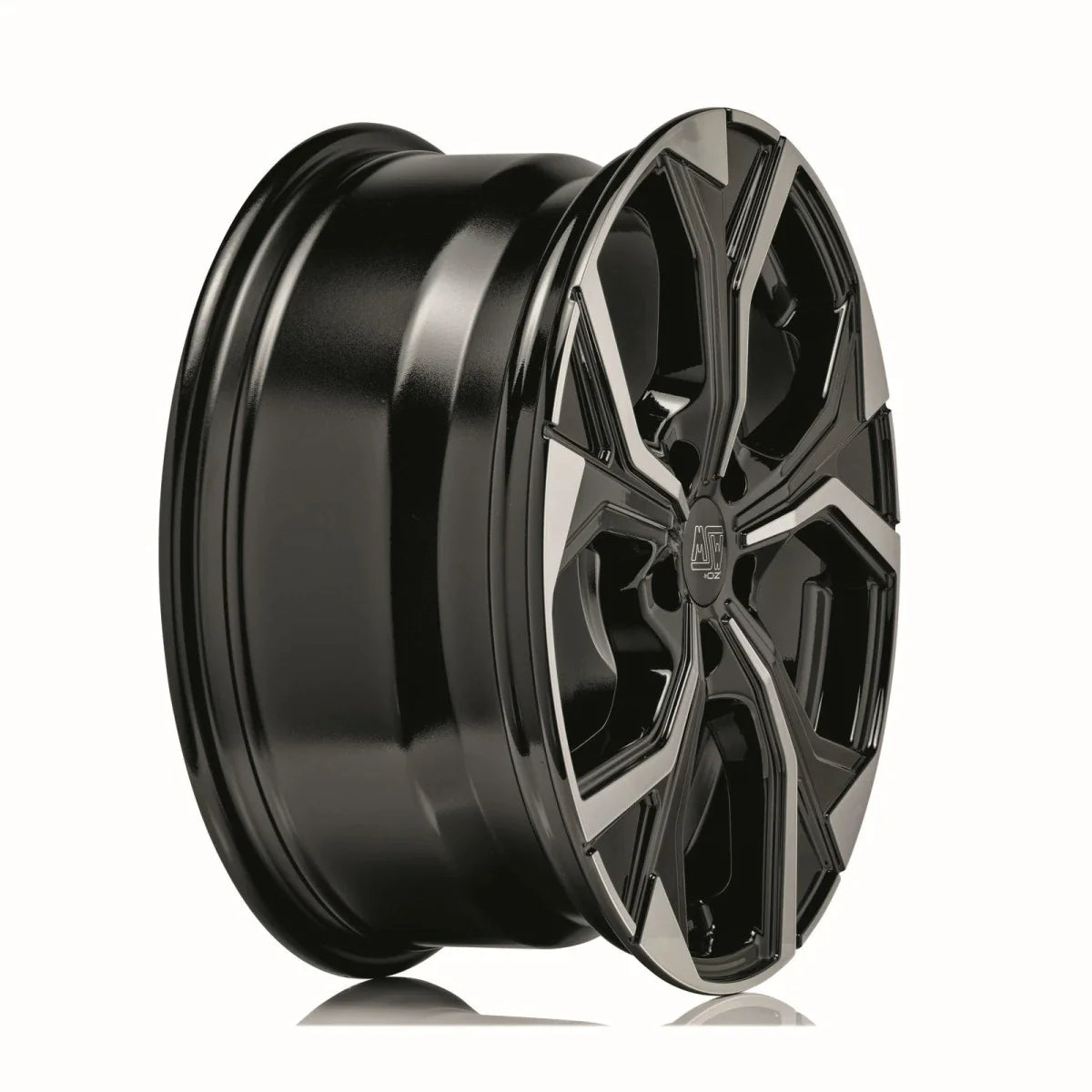 Alu kola MSW 43 8x18 5x114.3 ET40 Gloss Black Full Polished