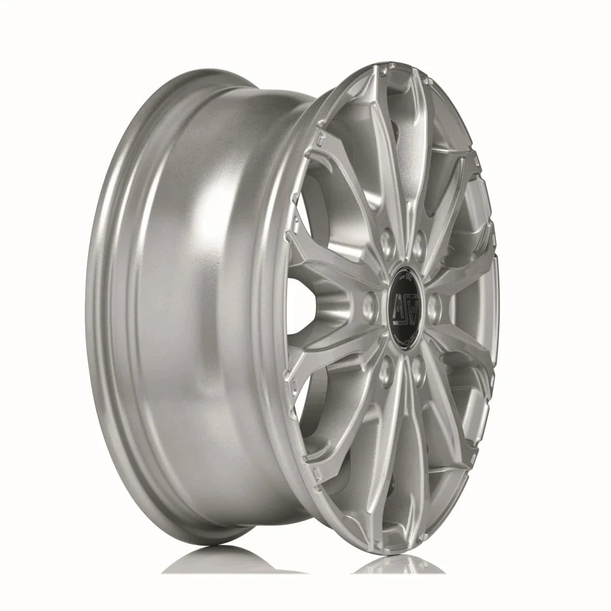 Alu kola MSW 48 VAN 6 HOLES 6.5x16 6x125 ET68 Full Silver