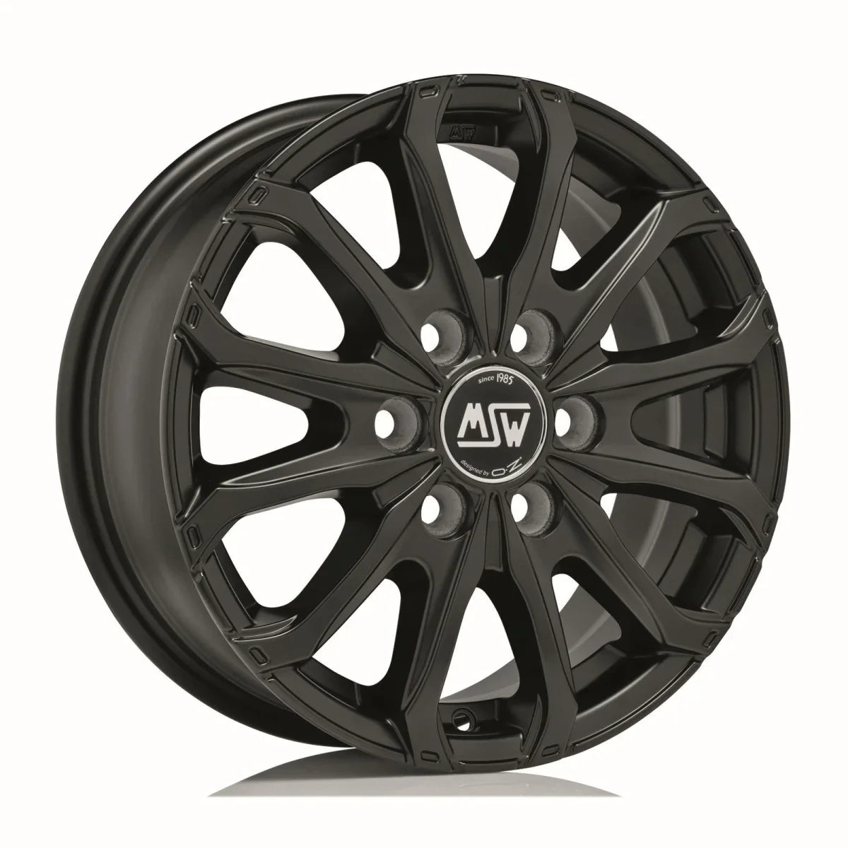Alu kola MSW 48 VAN 6 HOLES 6.5x16 6x120 ET50 Matt Black