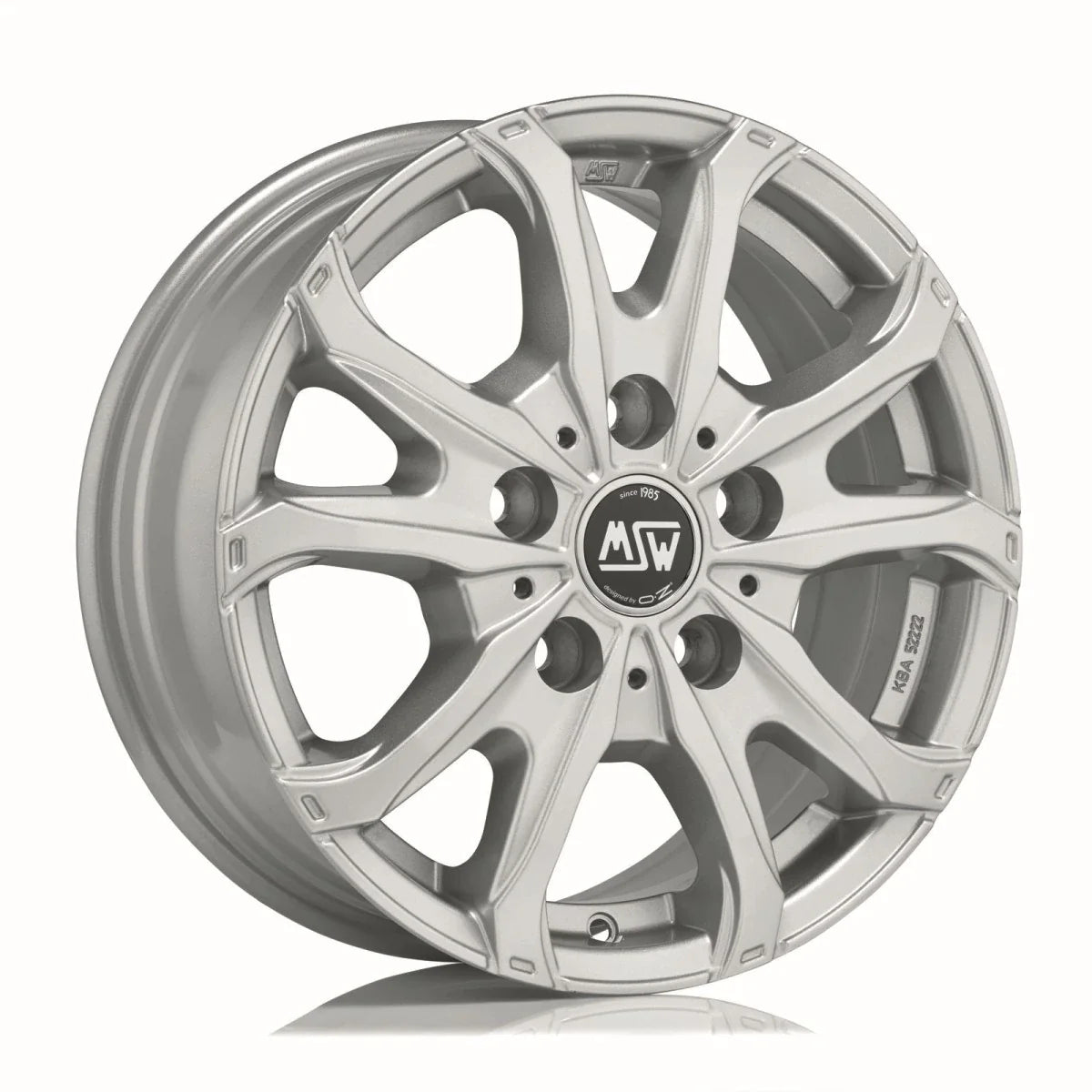 Alu kola MSW 48 VAN 7x17 5x118 ET41 Full Silver