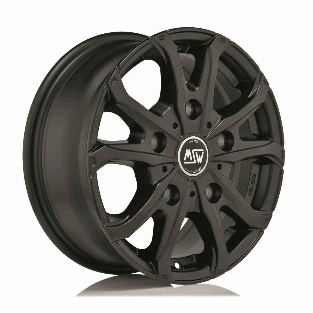 Alu kola MSW 48 VAN 6.5x16 5x120 ET45 Matt Black